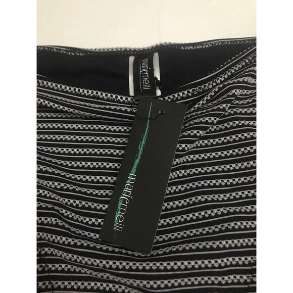 Marie Meili Women’s Bikini Bottom Size XXL Striped Black & White Color - Picture 10 of 16
